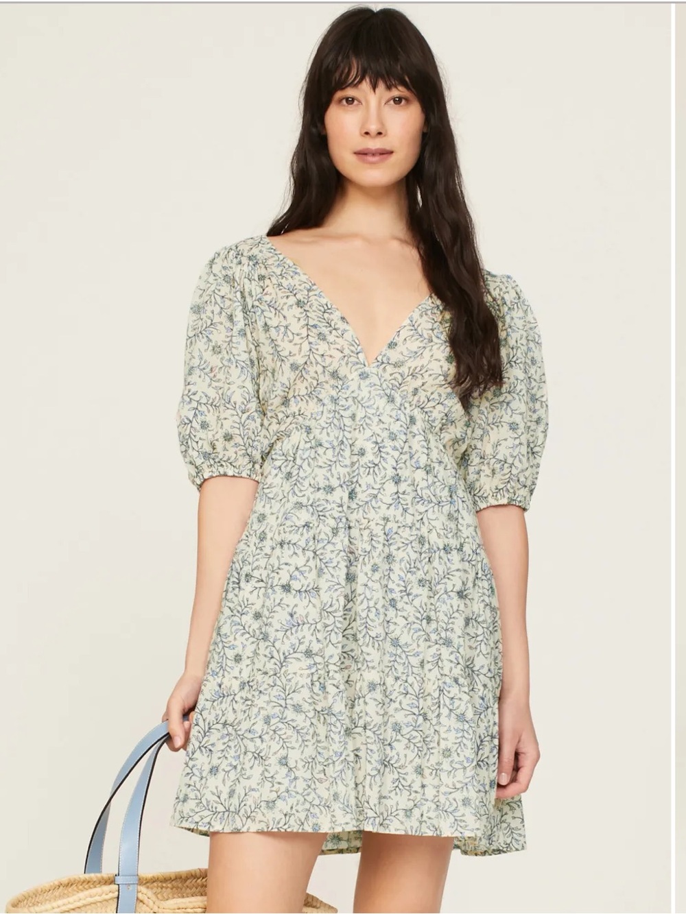 Xirena white blossom nissa dress, Size XS
